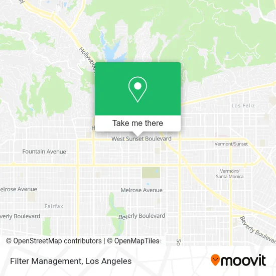 Filter Management map