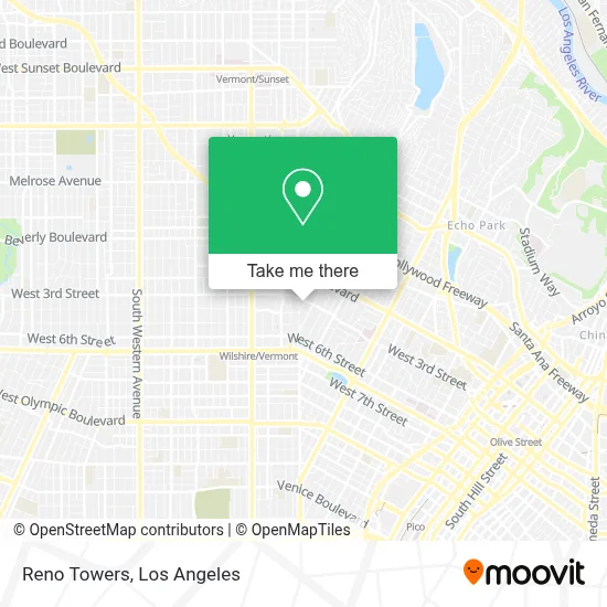 Reno Towers map