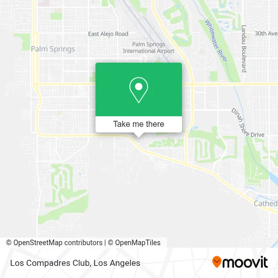 Los Compadres Club map