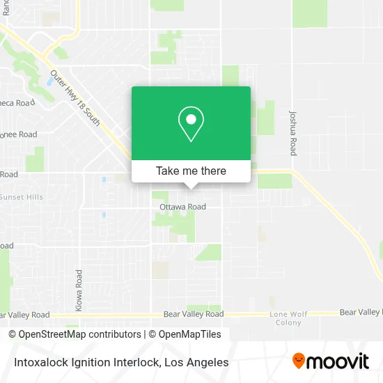 Intoxalock Ignition Interlock map
