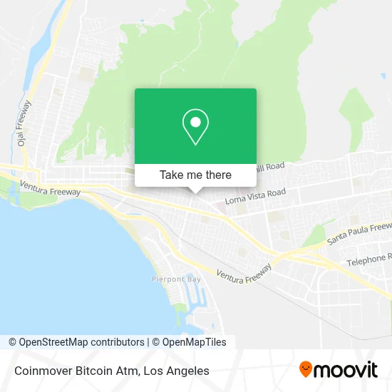 Coinmover Bitcoin Atm map