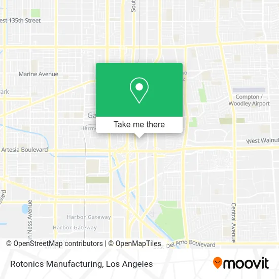Rotonics Manufacturing map