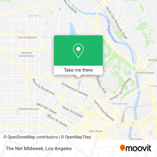 The Net Midweek map