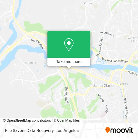 File Savers Data Recovery map