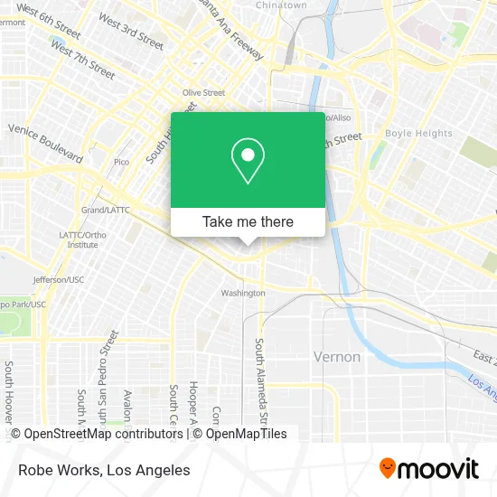 Robe Works map