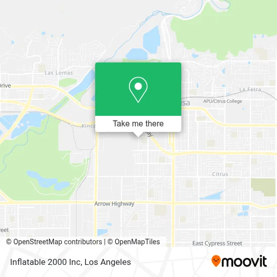 Inflatable 2000 Inc map