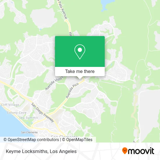 Keyme Locksmiths map