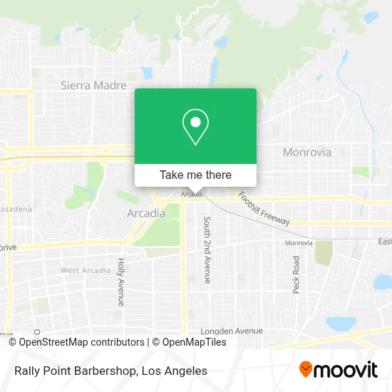 Rally Point Barbershop map