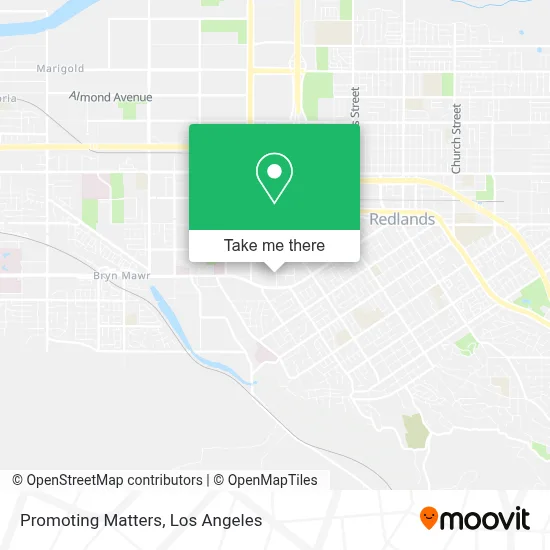 Promoting Matters map