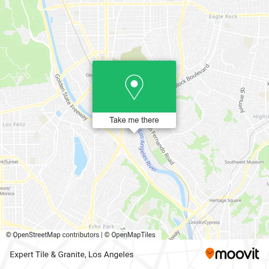 Expert Tile & Granite map