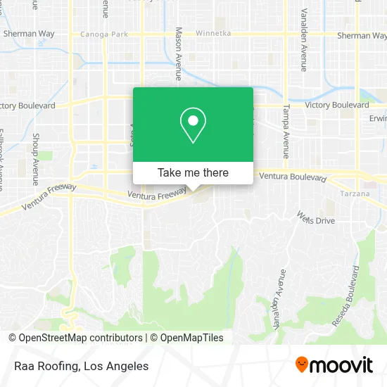 Raa Roofing map