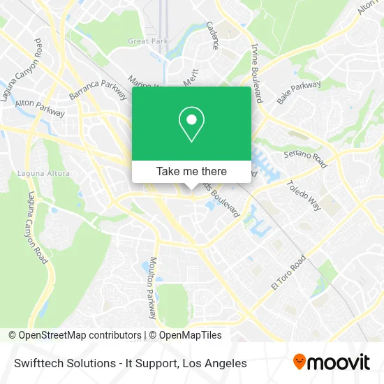 Swifttech Solutions - It Support map