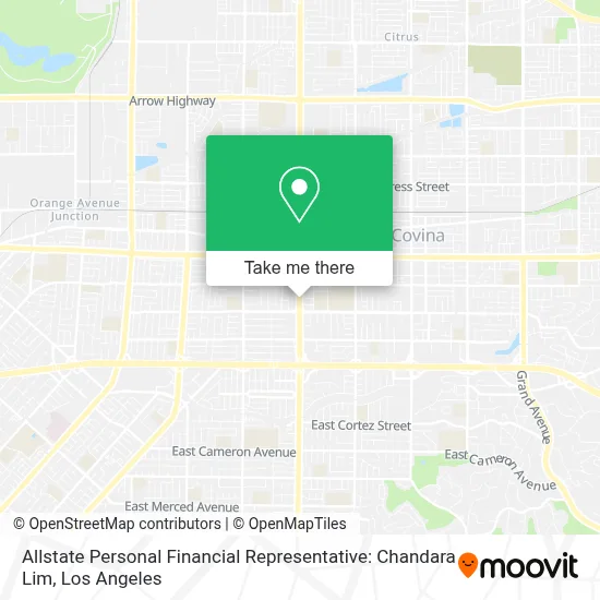 Allstate Personal Financial Representative: Chandara Lim map
