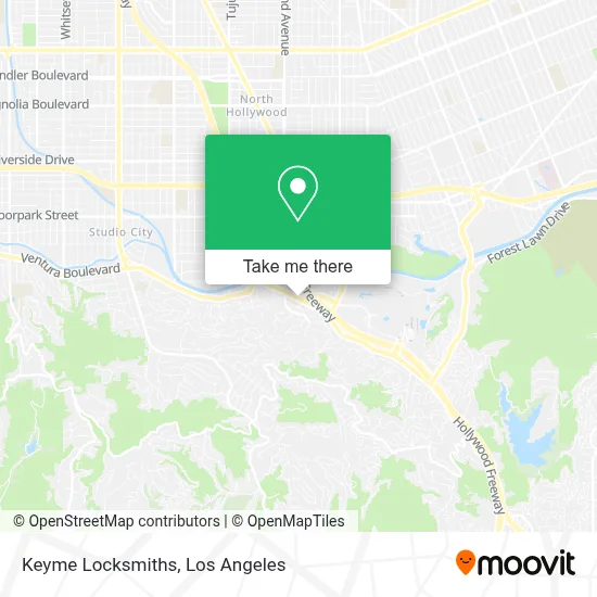 Keyme Locksmiths map