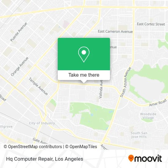 Hq Computer Repair map