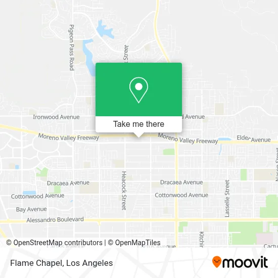 Flame Chapel map