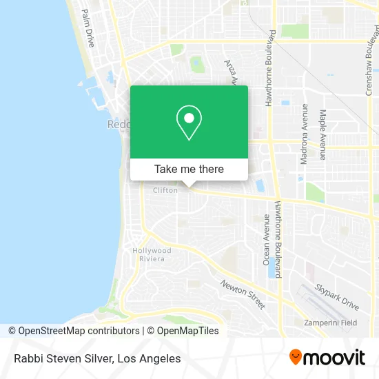 Rabbi Steven Silver map