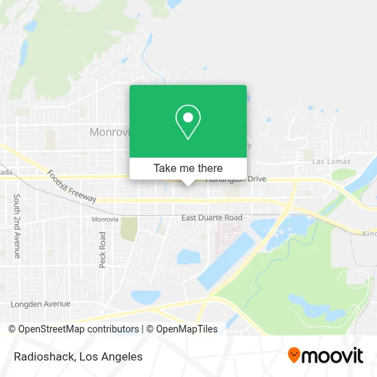 Radioshack map