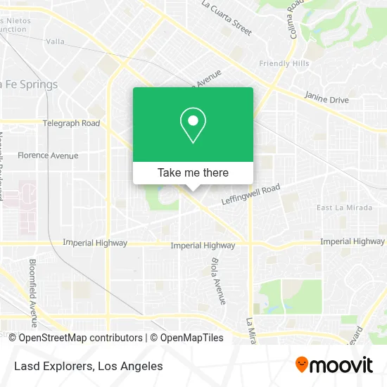 Lasd Explorers map