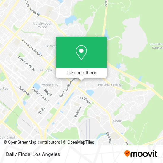 Daily Finds map