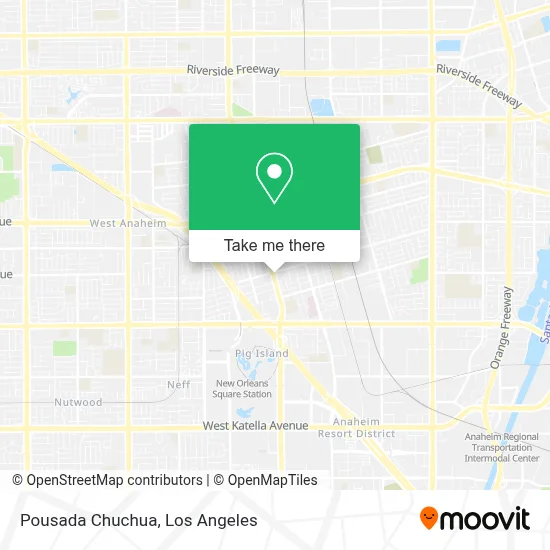 Pousada Chuchua map