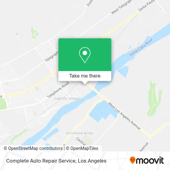 Complete Auto Repair Service map