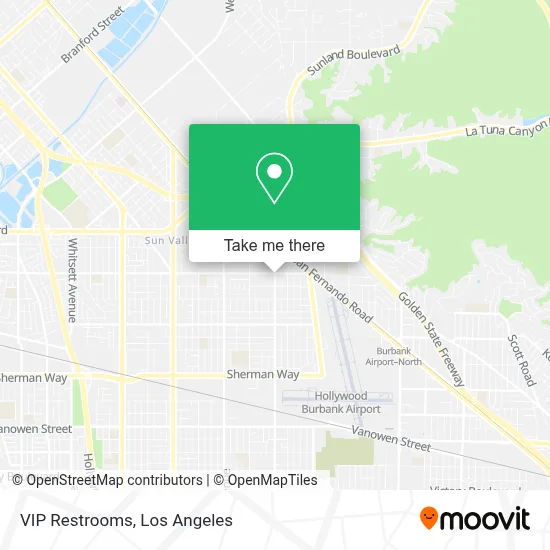 VIP Restrooms map