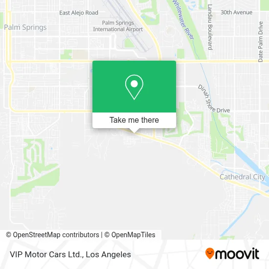 VIP Motor Cars Ltd. map