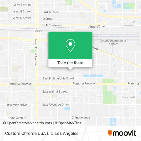 Custom Chrome USA Llc map