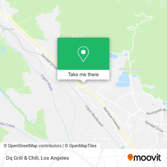 Dq Grill & Chill map
