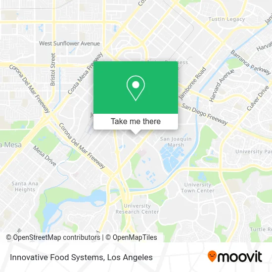 Innovative Food Systems map