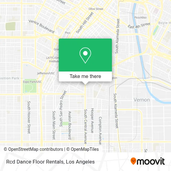 Rcd Dance Floor Rentals map