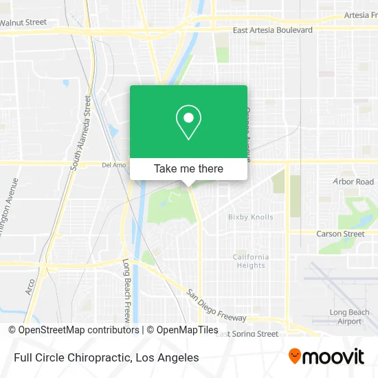 Full Circle Chiropractic map