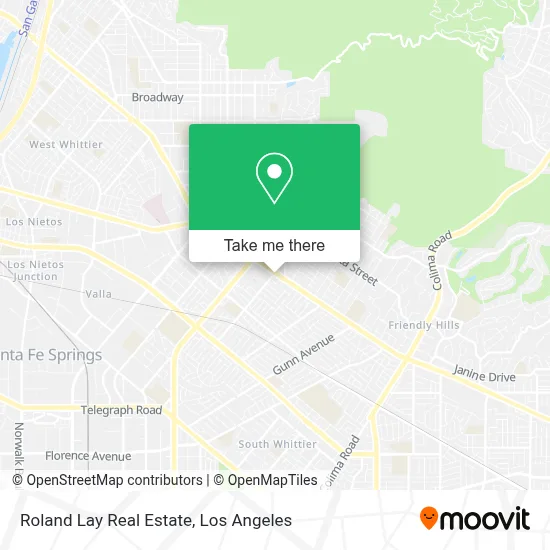 Roland Lay Real Estate map