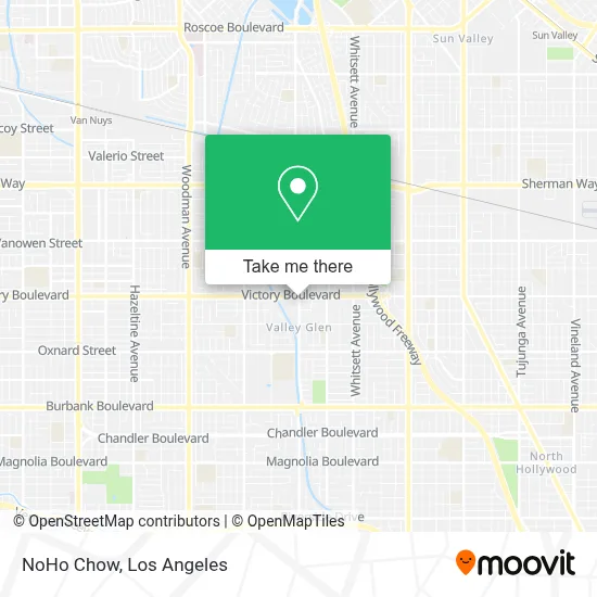 NoHo Chow map