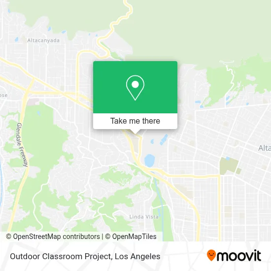 Outdoor Classroom Project map