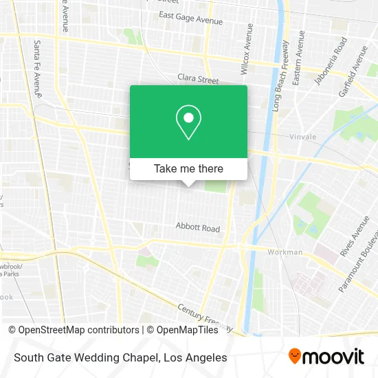 South Gate Wedding Chapel map