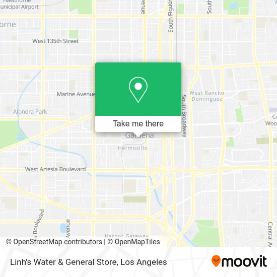 Linh's Water & General Store map