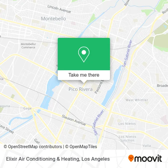 Elixir Air Conditioning & Heating map