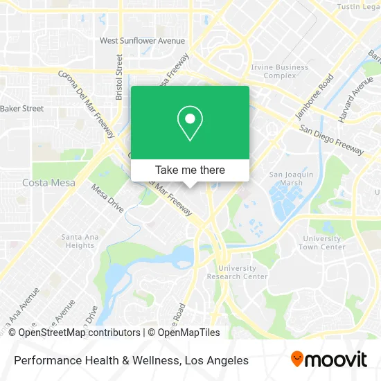 Performance Health & Wellness map