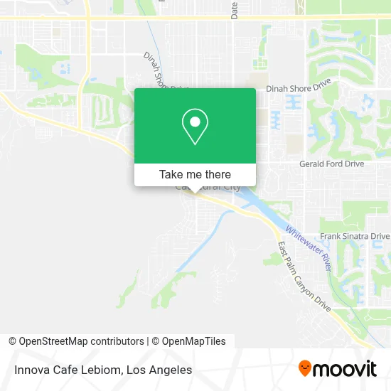 Innova Cafe Lebiom map