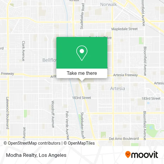 Modha Realty map