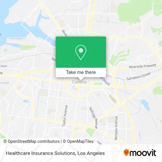 Healthcare Insurance Solutions map