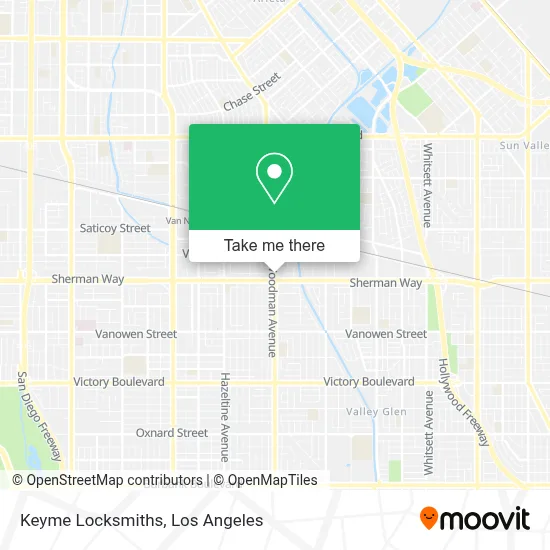 Keyme Locksmiths map