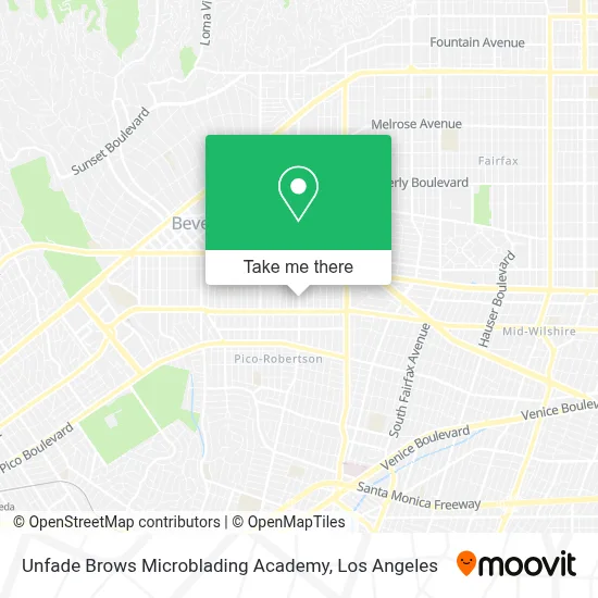 Unfade Brows Microblading Academy map