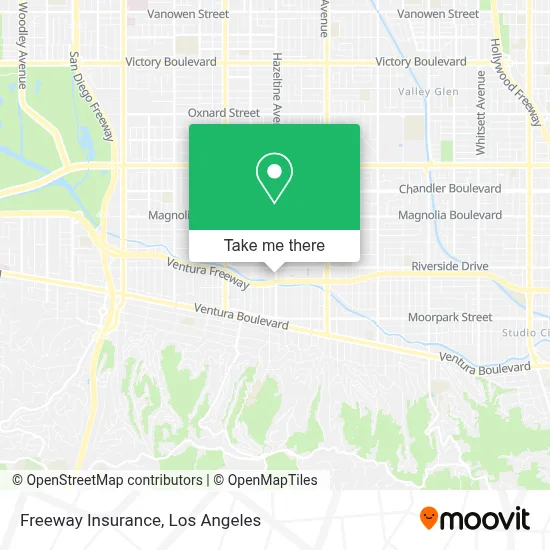 Freeway Insurance map