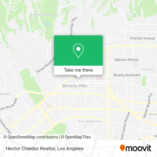 Hector Chaidez Realtor map