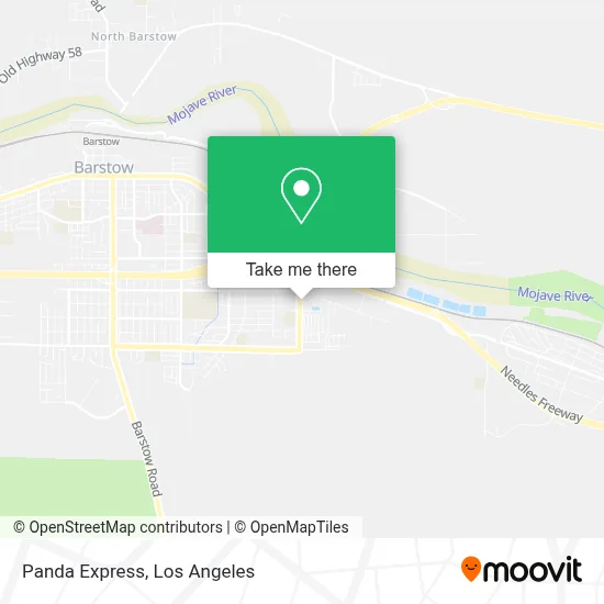 Panda Express map
