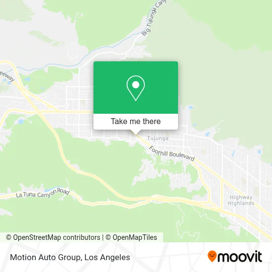 Motion Auto Group map