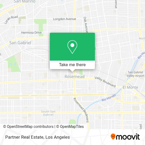 Partner Real Estate map